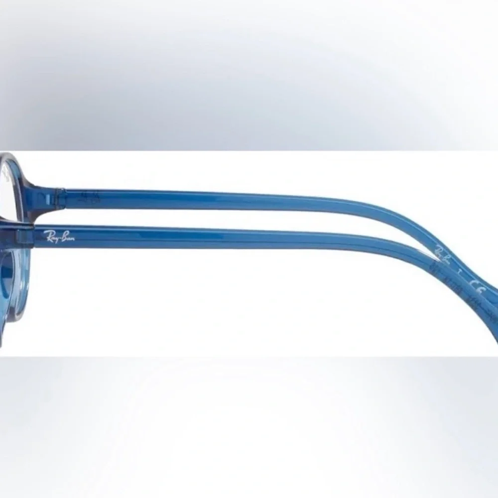 Ray-Ban Frame Kids Prescription Blue Round Glasses NWT